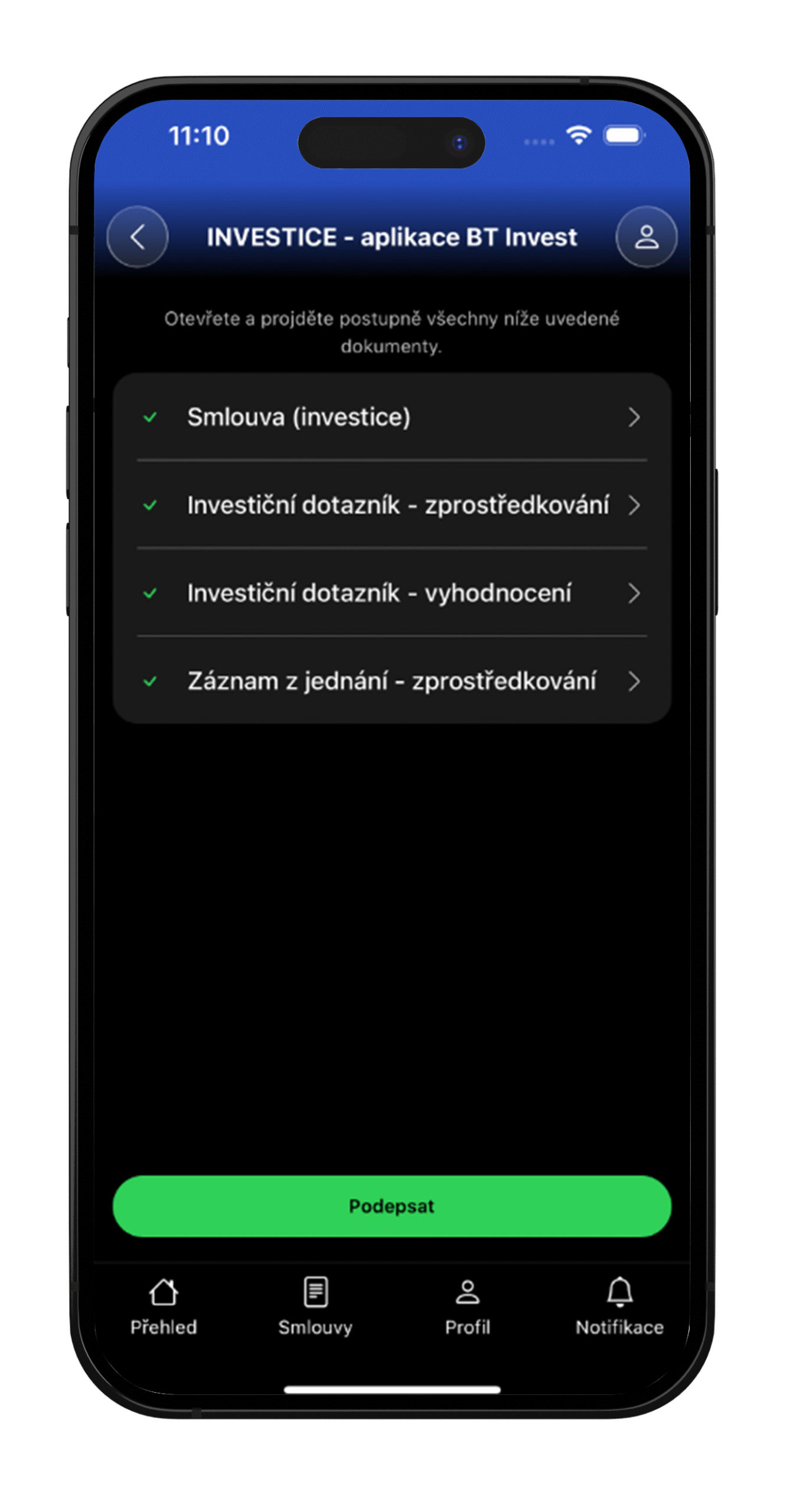Rychlé a bezpečné podepisování dokumentů